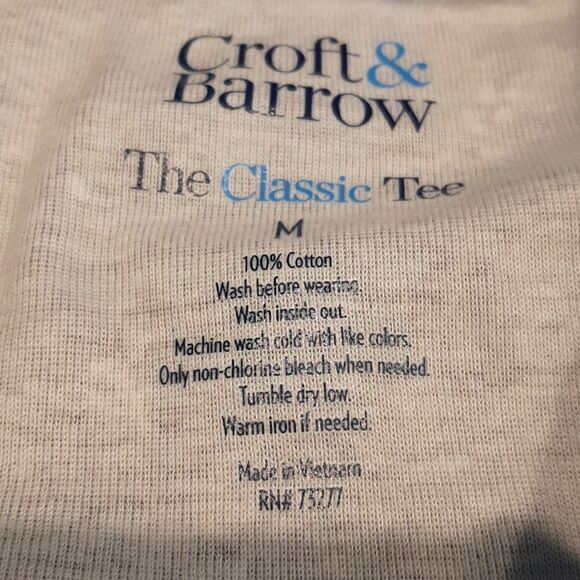 Croft and Barrow Long Sleeve Crew Neck Tee - Picture 4 of 7
